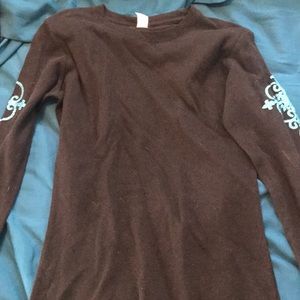 Cowgirl Tuff Co thermal black long sleeve